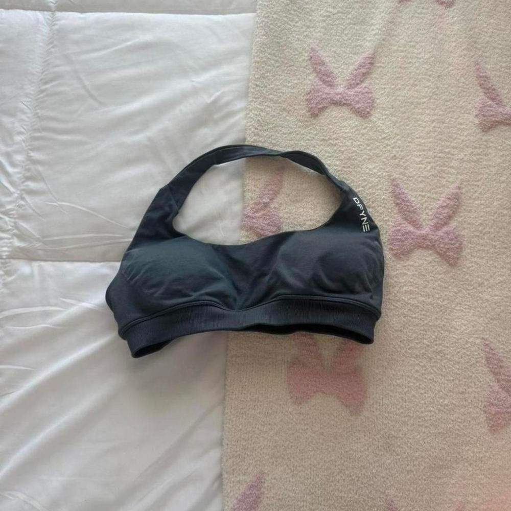 dark grey dfyne sports‎ bra